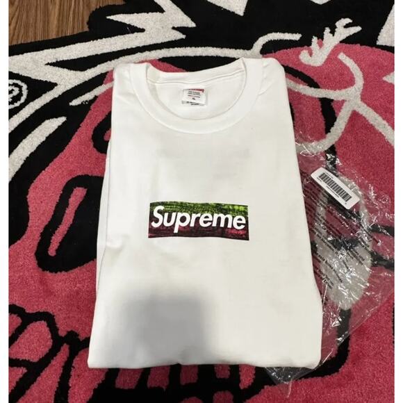 Supreme Los Angeles Fire Relief Box Logo Tee – Size XL – Brand New - Picture 1 of 8